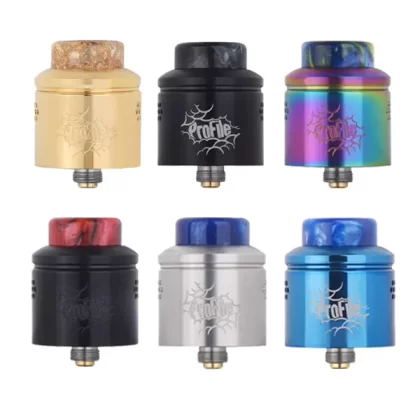 Wotofo Profile RDA Tank 24mm-0.18 Ohm Atomizer - Rainbow