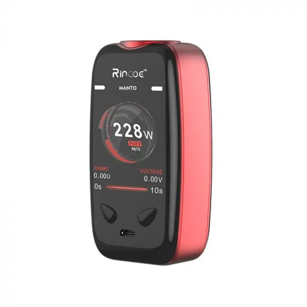 Rincoe Manto 228W TC Box Mod Starter Kit - Blue - Image 2