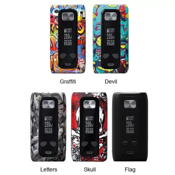 Think Vape Thor 200W 510 Thread TC Box Mod - Oak - Image 2