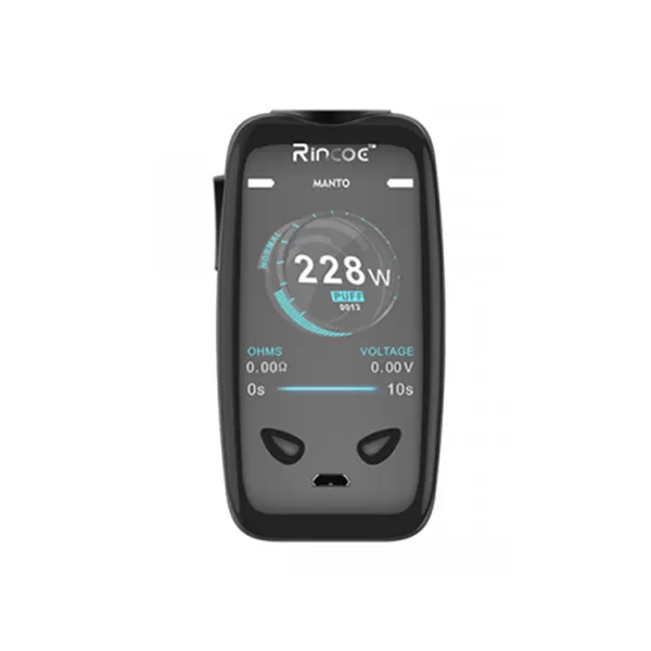 Rincoe Manto 228W TC Box Mod Starter Kit - Blue - Image 3