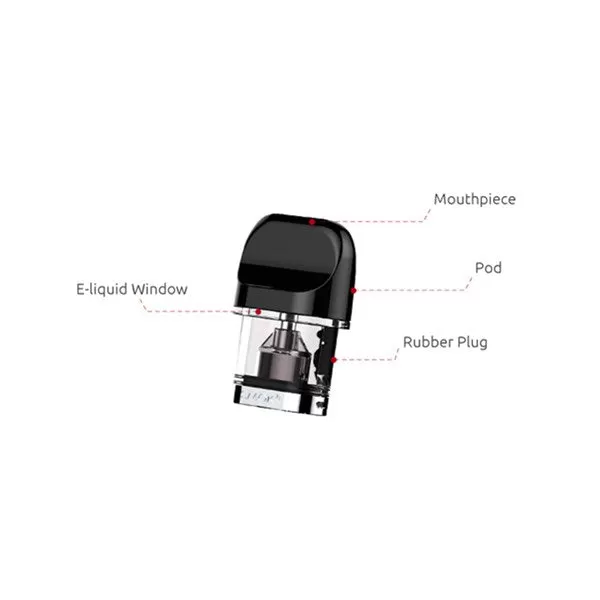 SMOK Novo Cartridge for SMOK Novo, Novo 2, Novo 2s, Novo 3 Kit, Novo 2X Kit, Propod GT Kit, Novo Master Kit, Novo Master Box Kit, NOVO Pro Kit,Novo GT Box Kit 2ml (3pcs/pack) - Meshed 0.6ohm (Top Filling) - Image 2