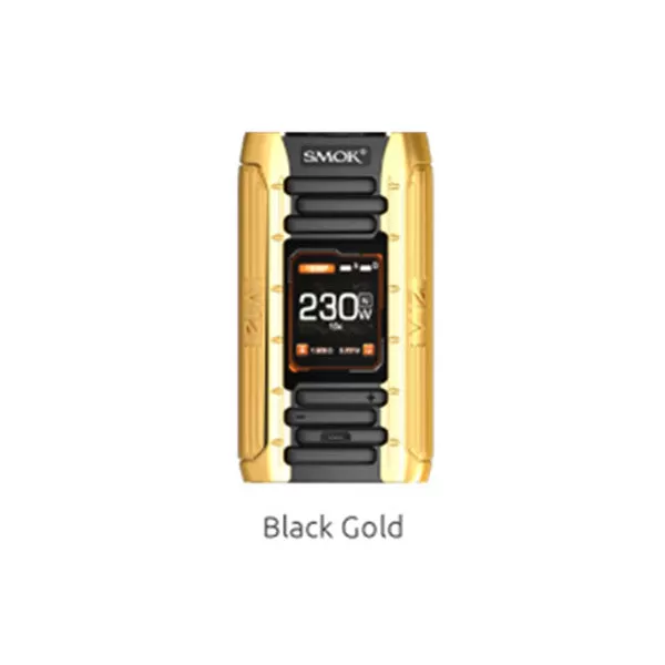 SMOK E-Priv 230W TC Box Mod by 18650 Batteries - Black Green - Image 3