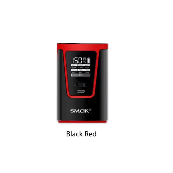 SMOK G150 TC Box Mod 4200mAh - Black Red - Image 2