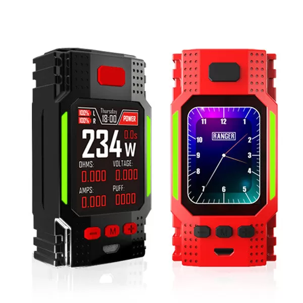 Hugo Vapor Ranger GT234 TC Box Mod - Red