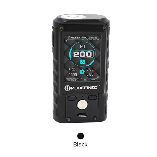 Modefined Draco 200W TC Box Mod - Red - Image 2
