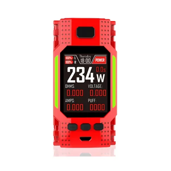 Hugo Vapor Ranger GT234 TC Box Mod - Red - Image 2