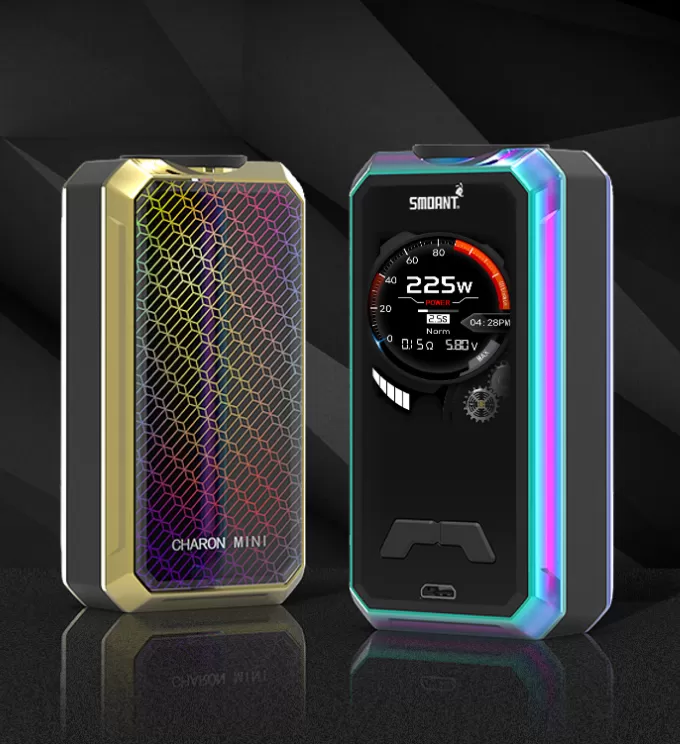 Smoant Charon Mini 225W TC Box Mod - Black - Image 3