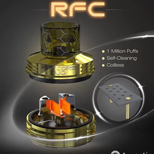 Joyetech RFC RiFTcore Duo RTA Tank Atomizer - Blue - Image 3