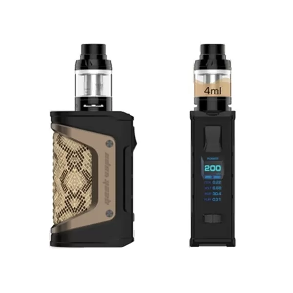 Geekvape Aegis Legend 200W TC Kit with Aero Mesh Tank (4ML) - Snake Skin - Image 2