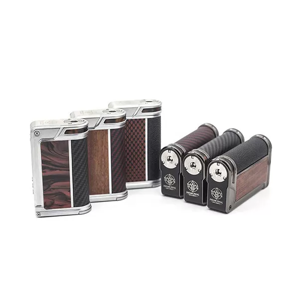Lost Vape Paranormal DNA250C 200W TC Box Mod - Black Grey Kevlar / Silver