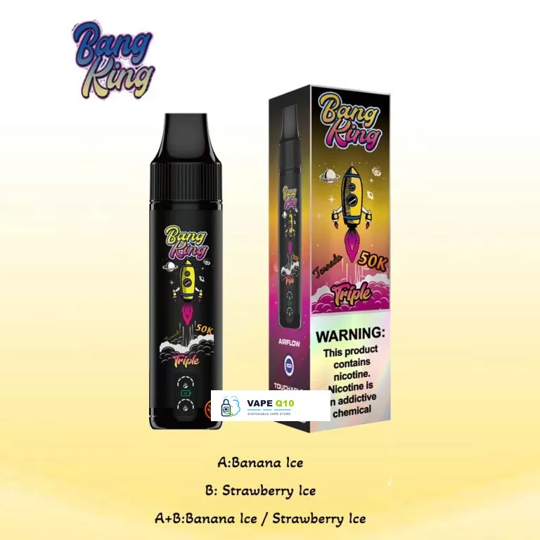 Bang King Triple 50K 3-in-1 Disposable Vape