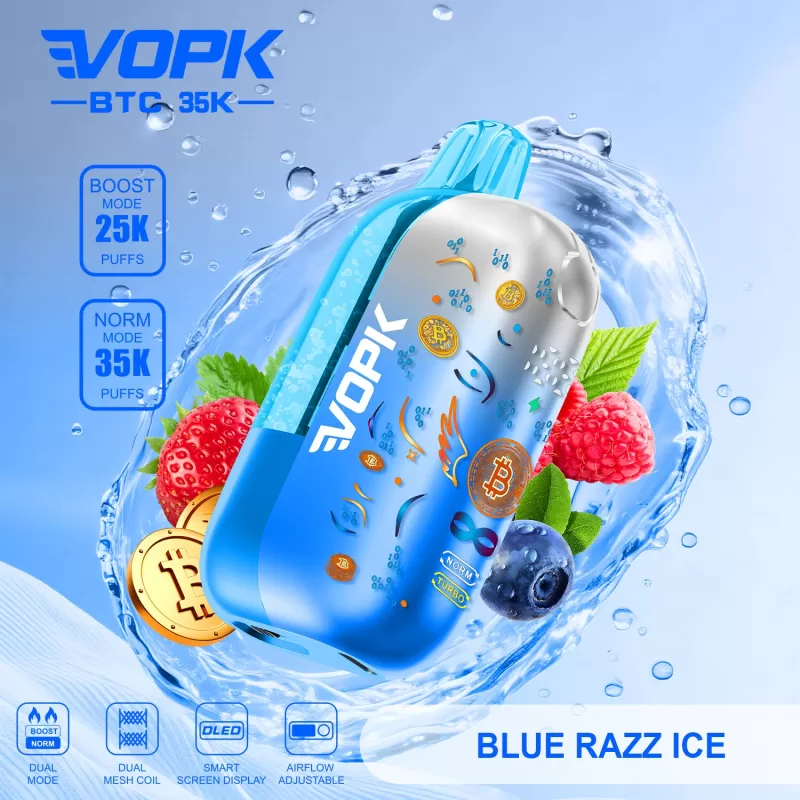 VOPK BTC 35000 35K Puffs Airflow Adjustable & Dual Mode Disposable Vape - Image 3