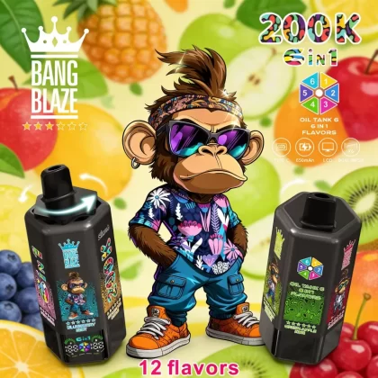 Bang Blaze 200K 6-in-1 Disposable Vape