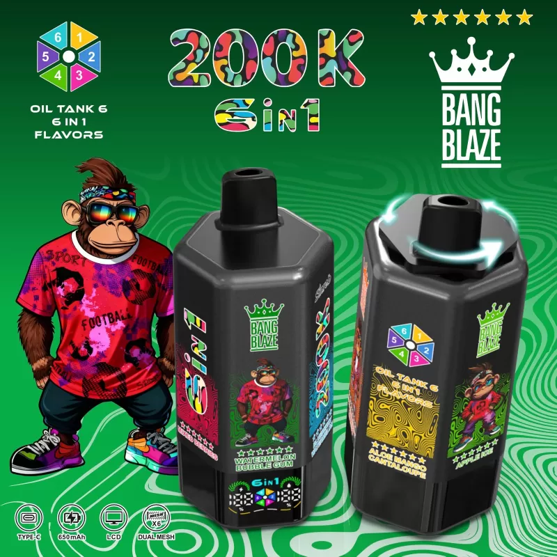 Bang Blaze 200K 6-in-1 Disposable Vape - Image 2