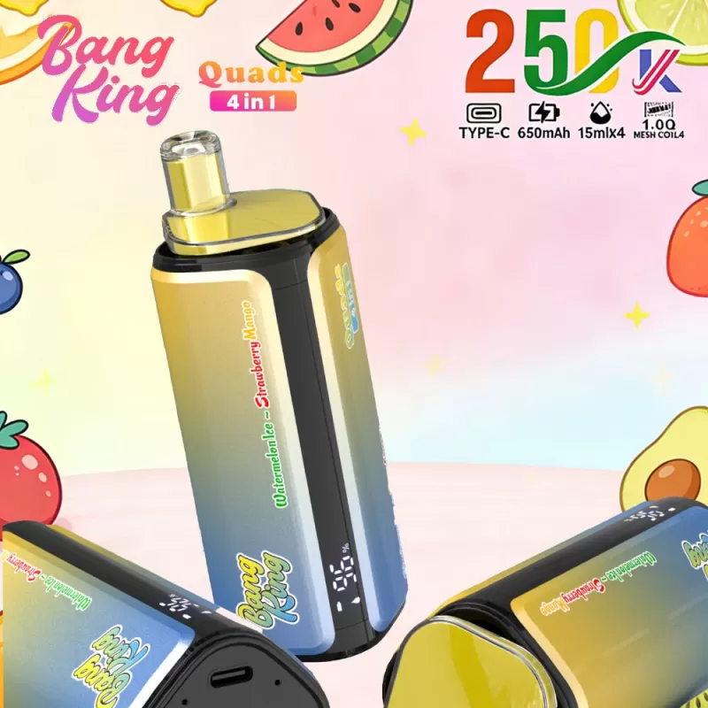 Bang King 250K 4-in-1 Disposable Vape - Image 2