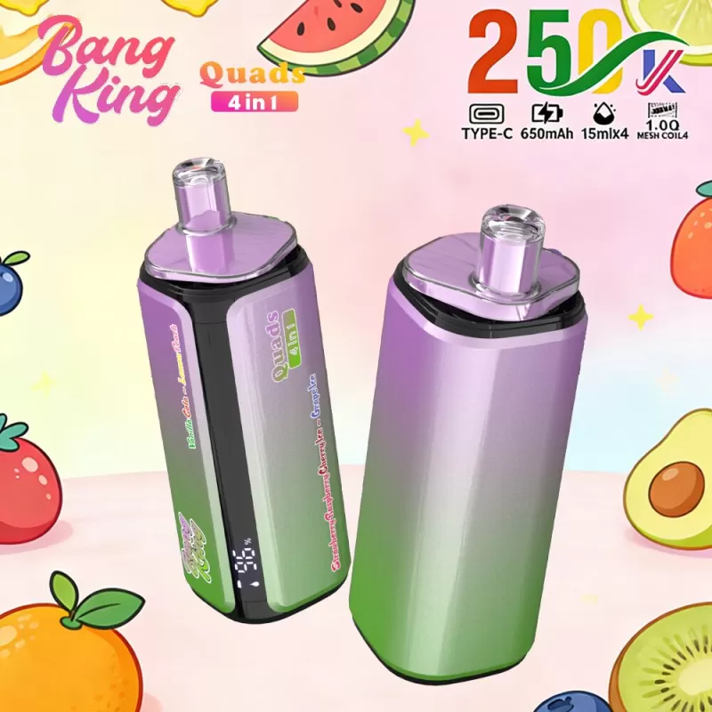 Bang King 250K 4-in-1 Disposable Vape - Image 3