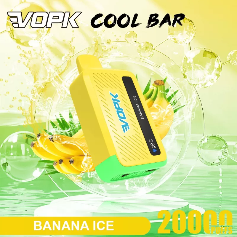 VOPK Cool Bar 20000 20K Puffs Adjustable Airflow Original Rechargeable Disposable Vape - Image 2
