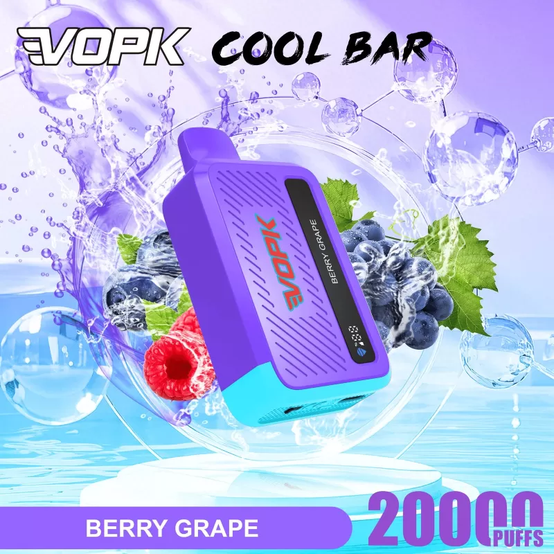 VOPK Cool Bar 20000 20K Puffs Adjustable Airflow Original Rechargeable Disposable Vape - Image 3