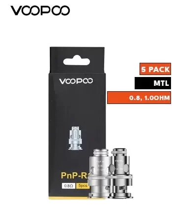 Voopoo PNP R Replacement Coils - R1 - 0.8 Ohm - Five Pack