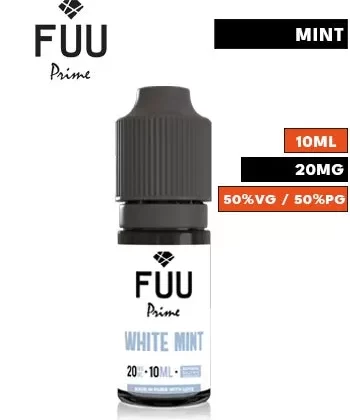 White Mint Nic Salt eLiquid by FUU Prime - 20mg / 10ml