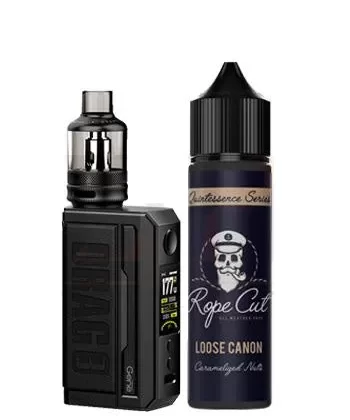 Voopoo Drag 3 Starter Kit - Sandy Brown / Loose Canon by Rope Cut