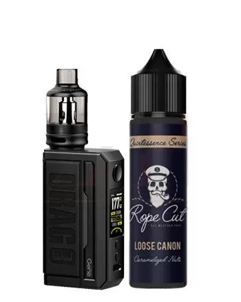 Voopoo Drag 3 Starter Kit - Sandy Brown / Loose Canon by Rope Cut