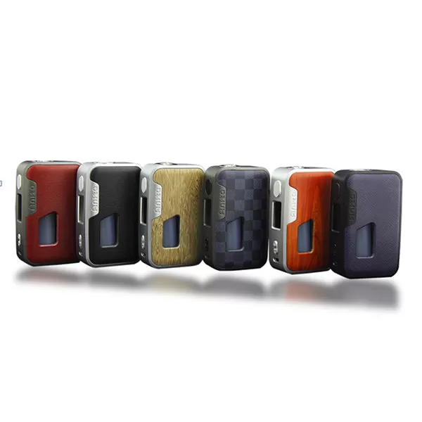 Arctic Dolphin Anita 100W Squonk BF Mod (TPD Version) - Silver Frame(Aluminum Alloy)/Yellow Wood Grain