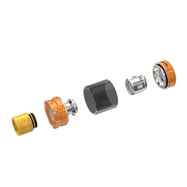 Wismec GNOME King Sub Ohm Tank Atomizer 5.8ML - Gradient White - Image 2