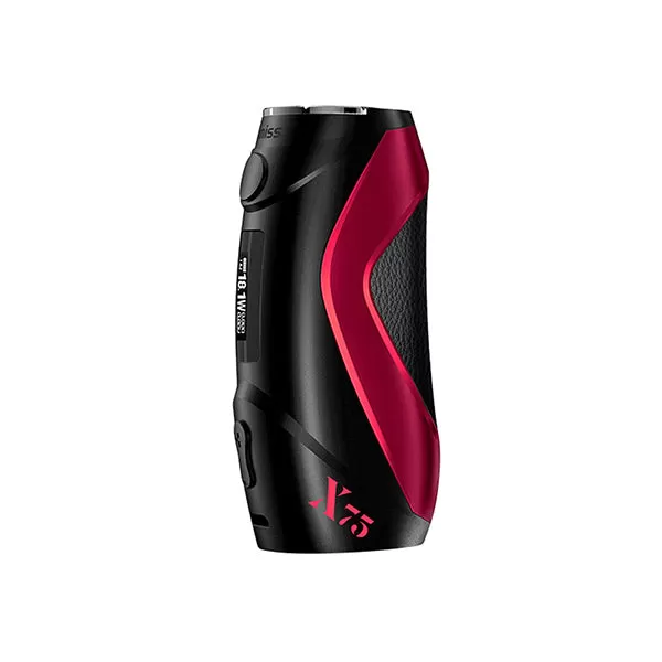 Smiss Warrior X75 TC Box Mod - Black Red - Image 2