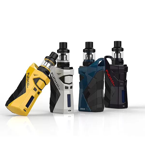 Sigelei Fuchai R7 230W TC Starter Kit With T4 Tank (2.5ML) - Black
