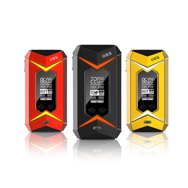 OBS Bat 218W TC Box Mod - Yellow