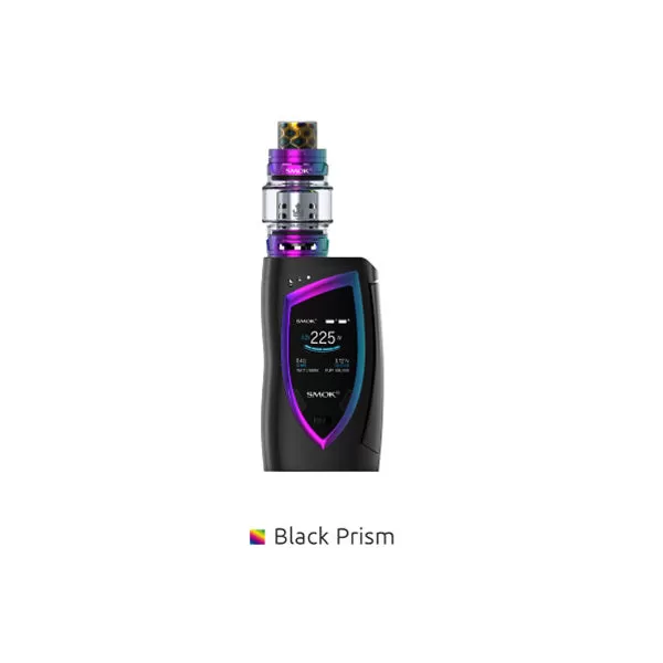 SMOK Devilkin 225W TC Kit With TFV12 Prince Tank 8ML - Black and Prism Gold - Image 2