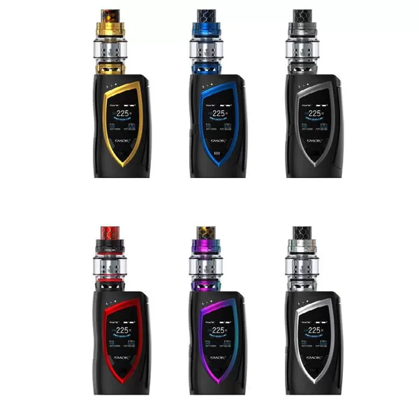SMOK Devilkin 225W TC Kit With TFV12 Prince Tank 8ML - Black and Prism Gold - Image 3