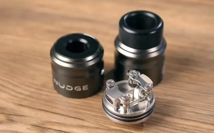 Wotofo NUDGE 22 BF RDA Tank Atomizer - GunMetal - Image 3