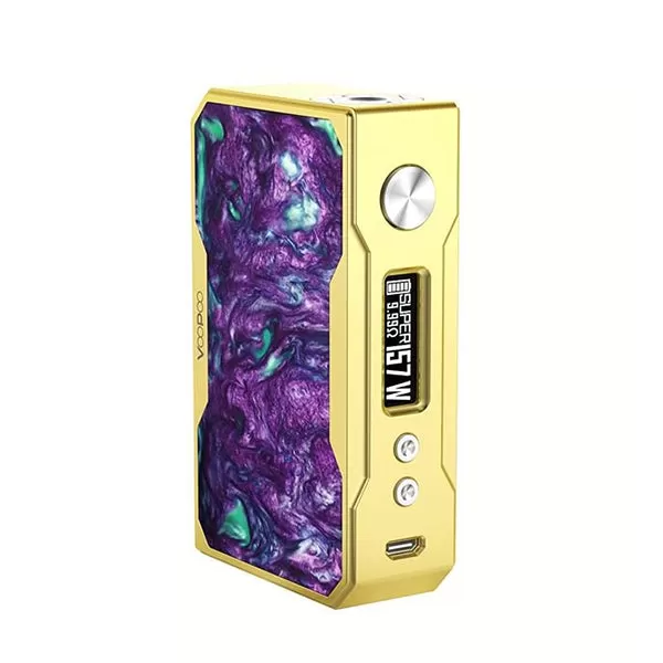 VOOPOO Gold Drag Resin Version 157W TC Box Mod Limited - Azrue - Image 2