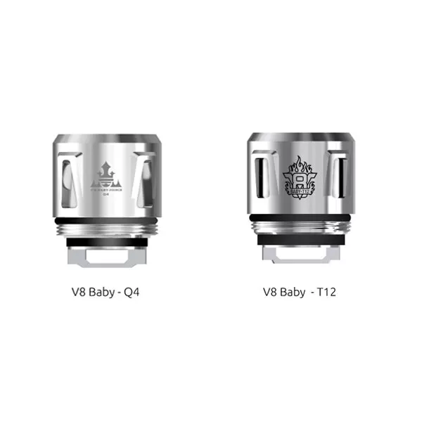 SMOK V8 Baby Replacement Coil For TFV12 Baby Prince-TFV8 Baby-TFV8 Big Baby 5PCS-PACK - V8 Baby T12 Coil