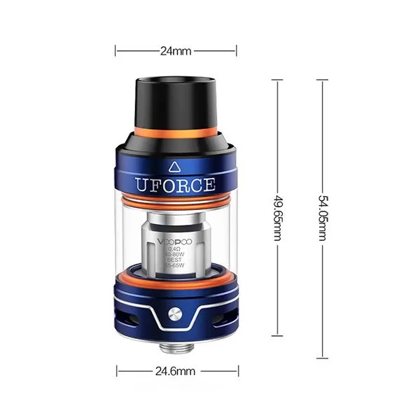 VOOPOO UFORCE Tank Atomizer 3.5ML - Gold - Image 2