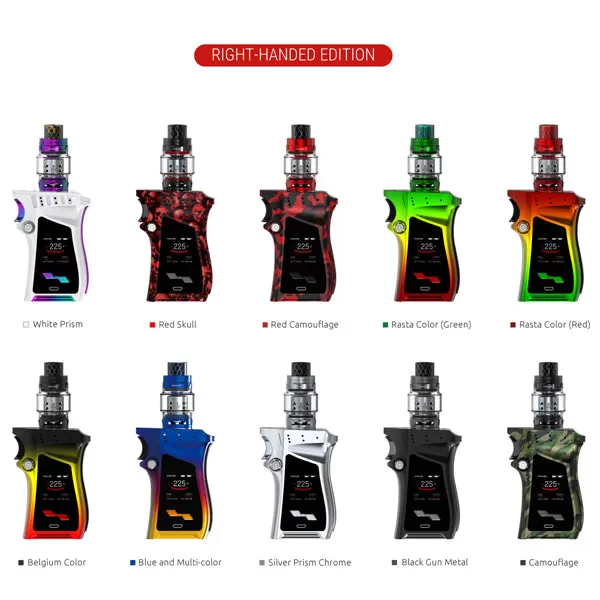 SMOK MAG 225W Starter Kit Right-Handed Edition With TFV12 Prince Tank 8ML - Navy Blue Black / Standard Edition-Right