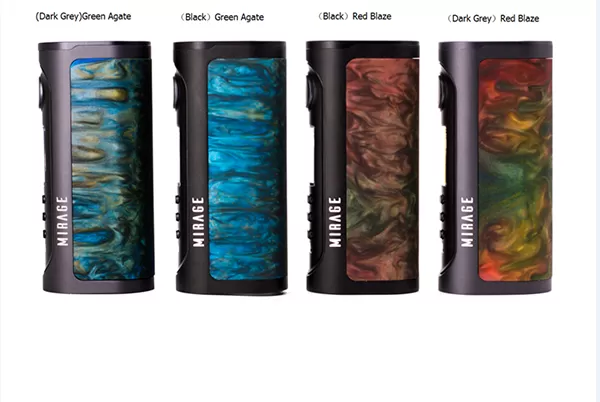 Lost Vape Mirage DNA75C Box Mod - Green Agate / Dark Grey