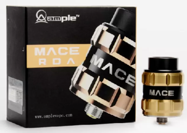 Ample Mace BF RDA Tank Atomizer - Gold - Image 2