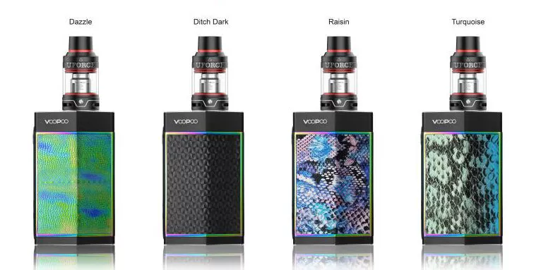 VOOPOO TOO 180W TC Kit With UFORCE Tank - Raisin / Black Standard Vesion
