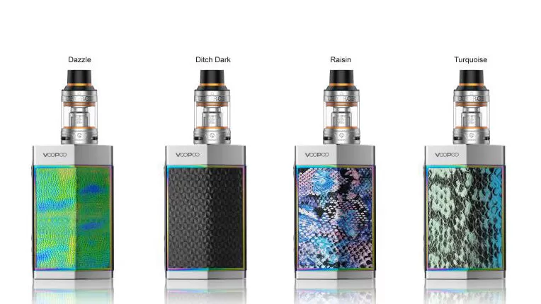 VOOPOO TOO 180W TC Kit With UFORCE Tank - Raisin / Black Standard Vesion - Image 3