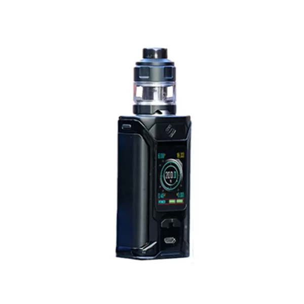 Wismec SINUOUS RAVAGE230 200W TC Kit with GNOME Evo Tank-4ML - Custom Blue - Image 3