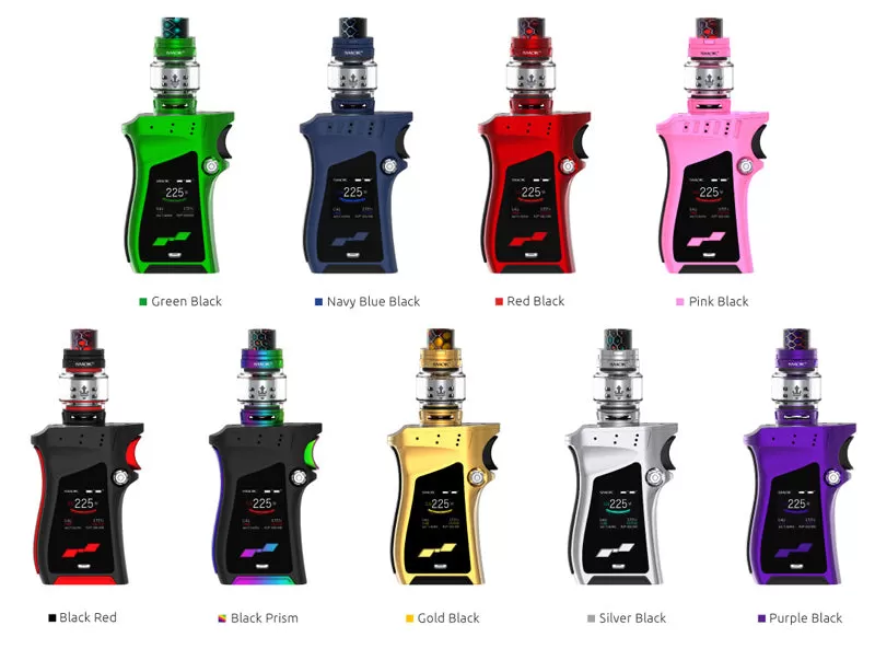 SMOK MAG 225W TC Kit with TFV12 Prince Tank 8ML - Gold&Black 2ml (EU edition) / U.S.A. Warehouse (Only ship to USA