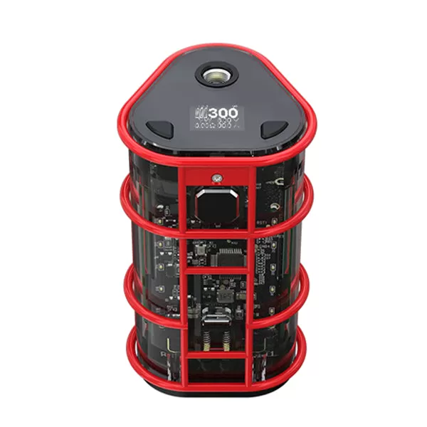 WISMEC EXO Skeleton ES300 300W TC Mod - Red - Image 2