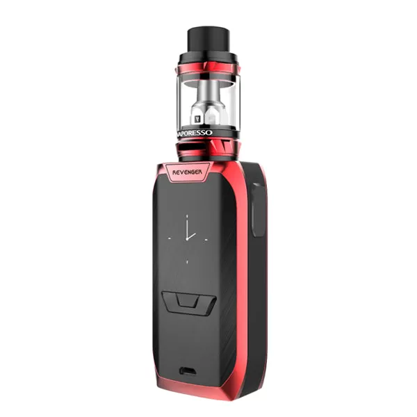 Vaporesso Revenger Starter Kit 220W with NRG Tank (5ML) - Red - Image 2