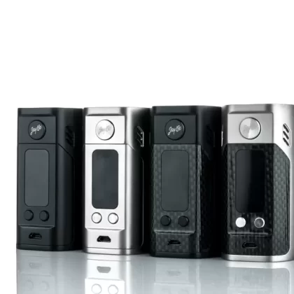 WISMEC Reuleaux RX300 TC Box Mod Battery - Silver / Carbon Fiber Edition