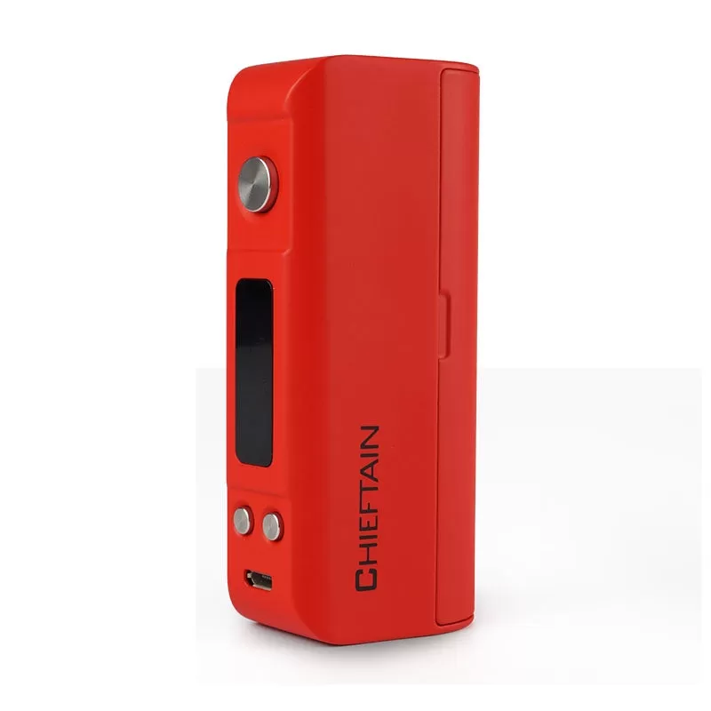 Wotofo CHIEFTAIN 18650-26650 80W TC BOX MOD - Red - Image 2