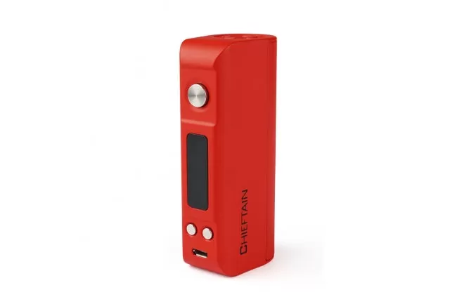 Wotofo CHIEFTAIN 18650-26650 80W TC BOX MOD - Red - Image 3