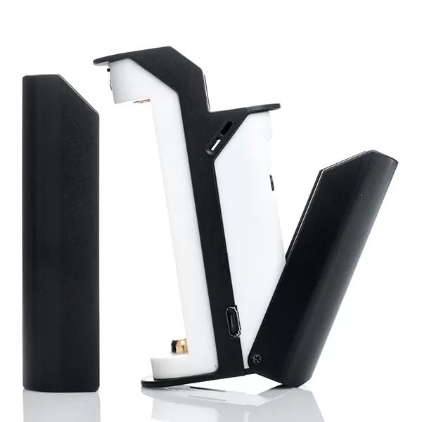 WISMEC Reuleaux RX75 Starter Kit with Amor Mini Tank - 2ml - SilverFrameBlackCarbonFiber - Image 2